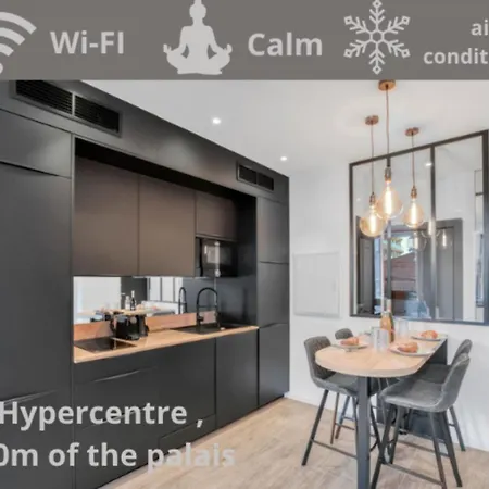 Apartment F3 Notre-dame , Hypercentre A 2 Minute Du Palais Des Congres Cannes